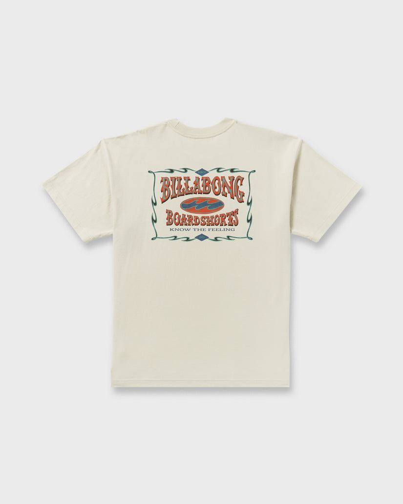 Billabong Double Spread OG Tee-Chino