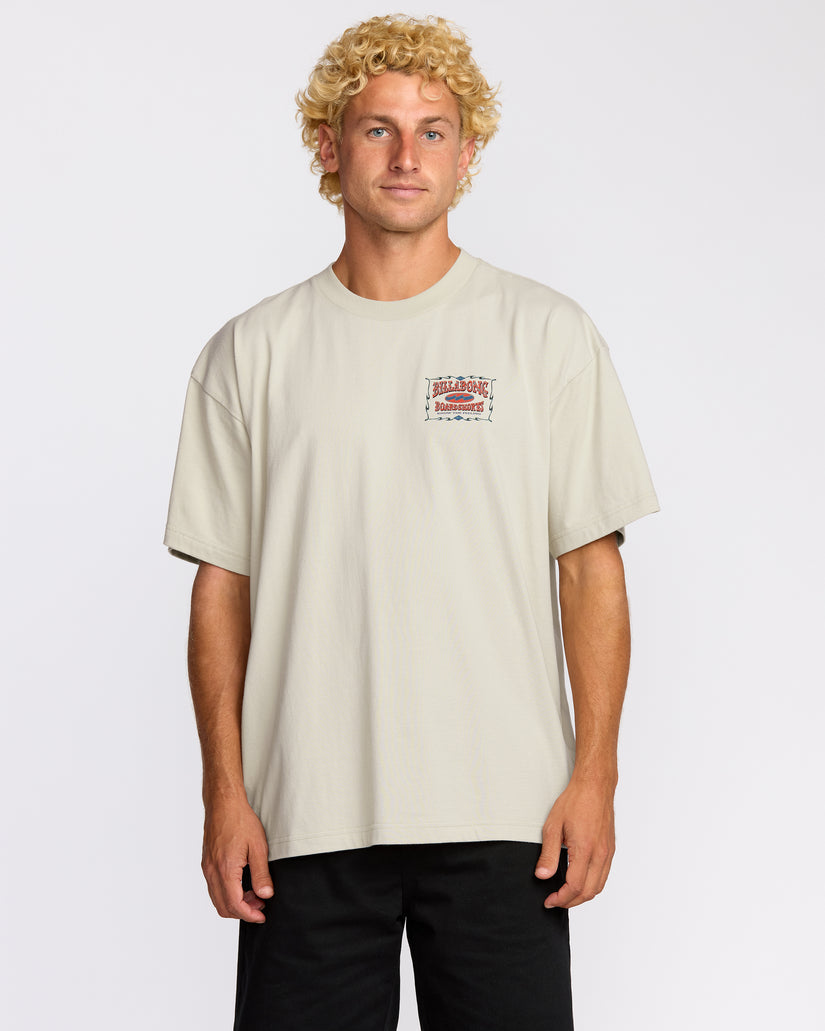 Billabong Double Spread OG Tee-Chino