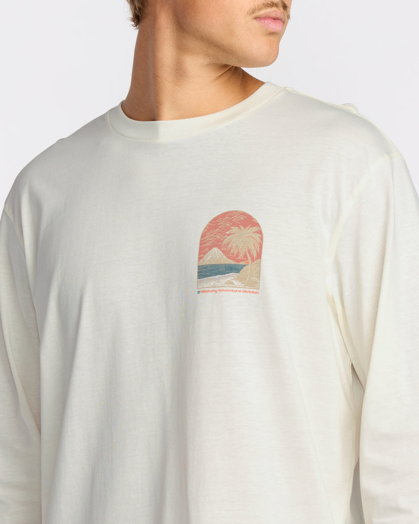 Billabong Coastal Range Adiv L/S Tee-Off White