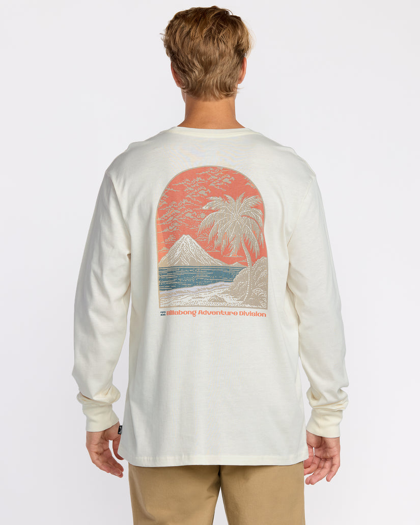 Billabong Coastal Range Adiv L/S Tee-Off White