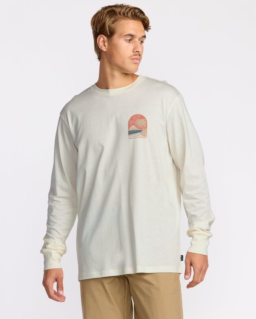 Billabong Coastal Range Adiv L/S Tee-Off White