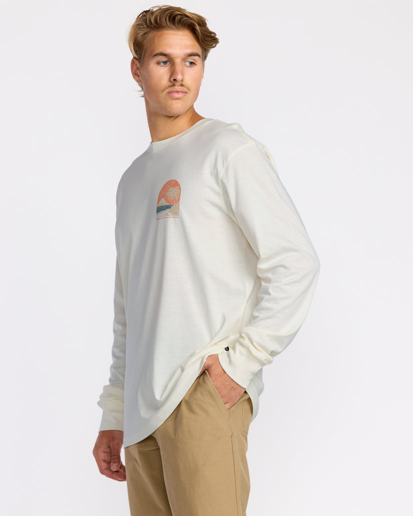 Billabong Coastal Range Adiv L/S Tee-Off White