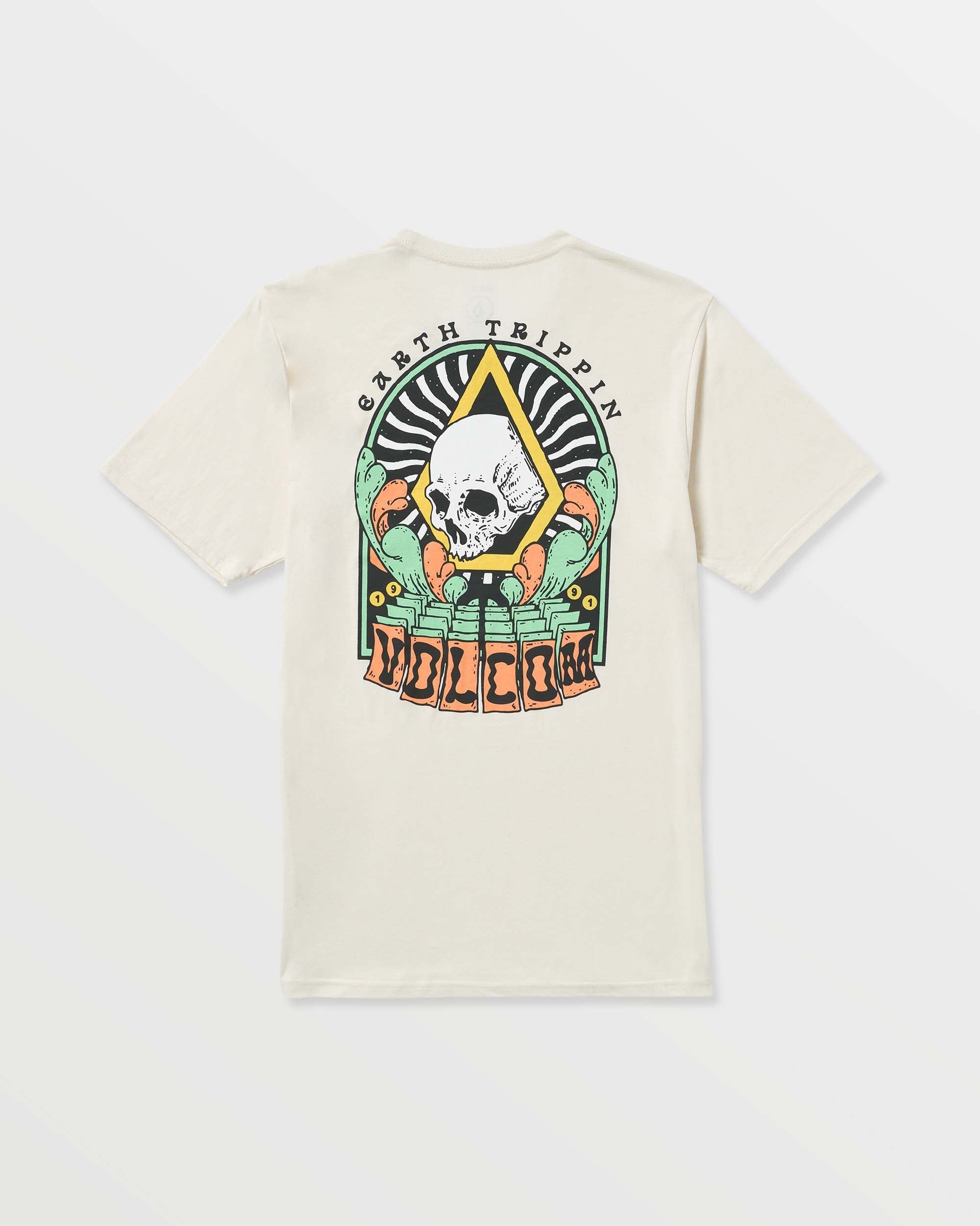 Volcom Arched Tee-Off White Heather