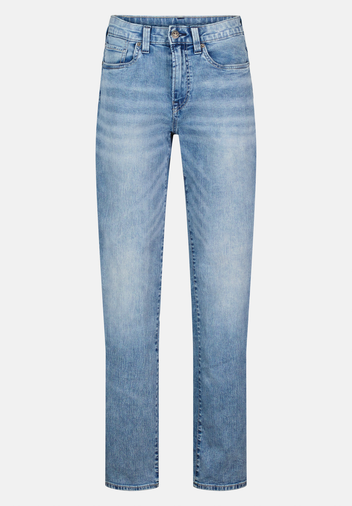 Relaxed Straight Driven Men's Jeans, Sandblasted Light Blue - BM20606