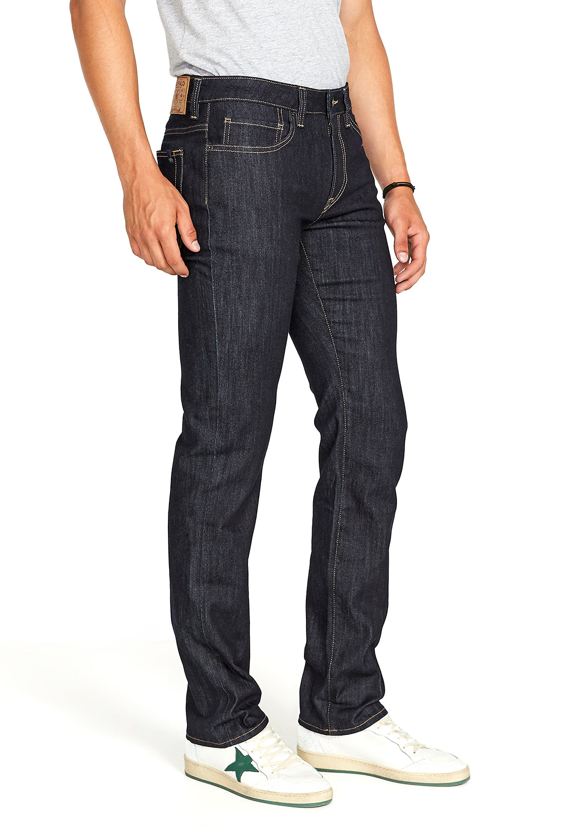 Straight Six Men's Jeans in Rinsed Blue - BM22630